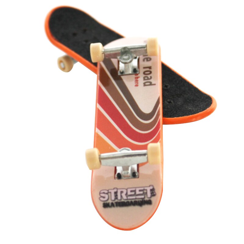 4 stk mini gribebrætter/finger skateboard, unik mat overflade (løb mønstre og farver): Default Title
