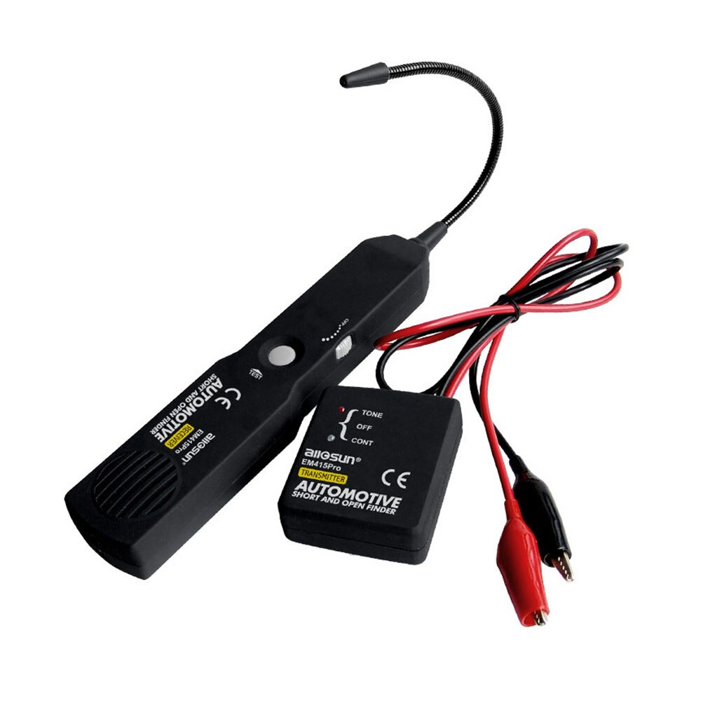 Testeur De Circuit Automobile Numérique - Détecteur De Courts-circuits Et Câbles, Avec Fils Test 61cm - Outil Diagnostic électricité Auto