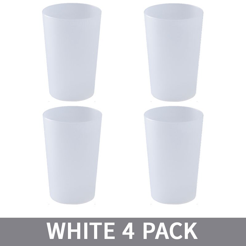 Carafe à jus de citron de grande capacité 2000/2500ML, bouilloire d&#39;été, carafe à eau, réfrigérateur de cuisine, récipient d&#39;eau, ensemble de verres: White cup 4pcs