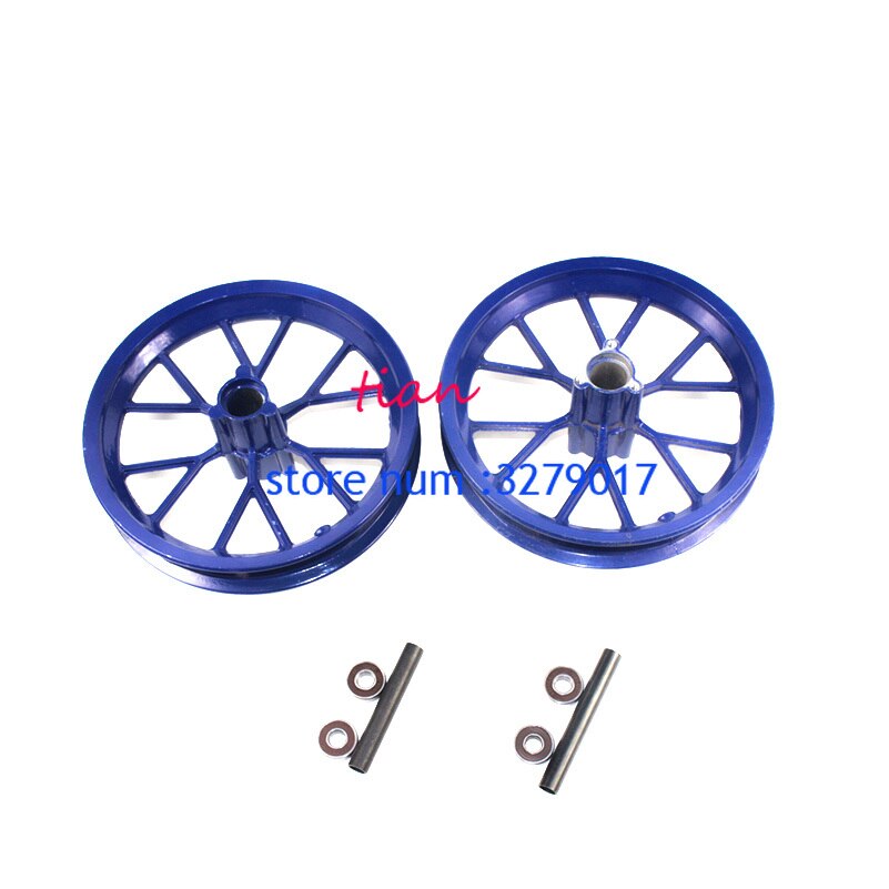 Llanta de aleación de aluminio para Mini Moto, llanta delantera y trasera de 222mm, apta para 49cc, Dirt Bike de bolsillo,