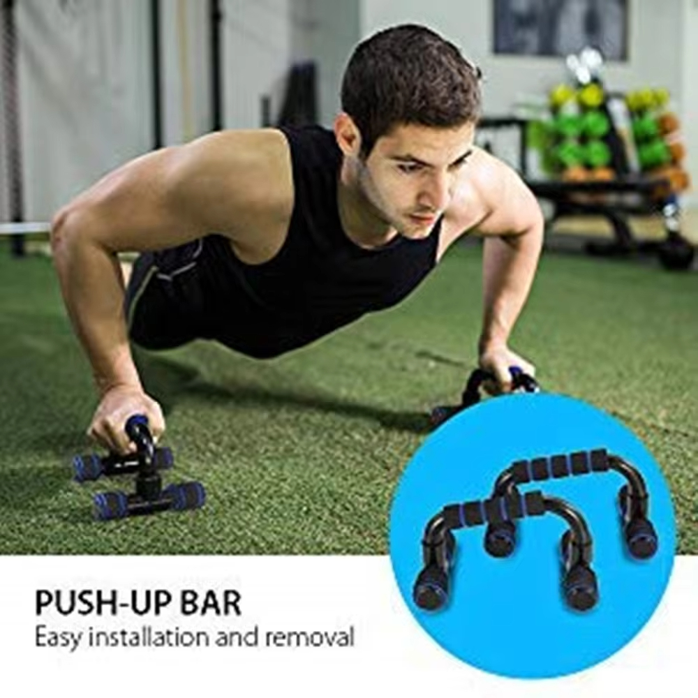 H-type Push-up Stand Push-up Fitness Equipment Chest Muscle Training Home Foam Push-ups