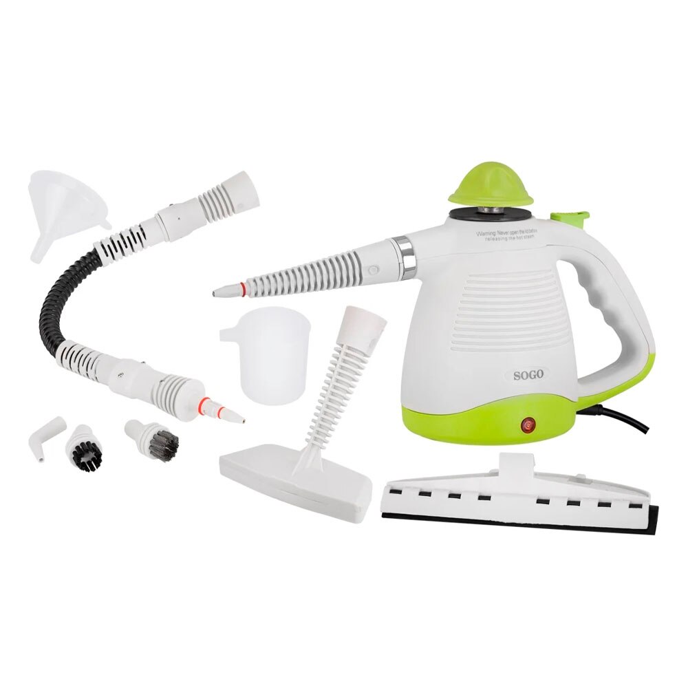 Sogo – nettoyeur vapeur vapeur 2 en1, désinfectant, dégraissant, portable, accessoires, poignée, puissant, cuisine, salle de bain, maison