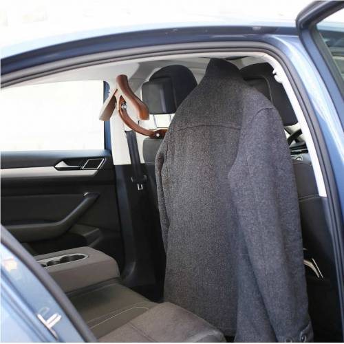 Auto Interieur Organizer Voertuig Auto Seat Terug Shirt Trui Zak Kleerhanger Zak Opknoping Hout Gemaakt In Turkije