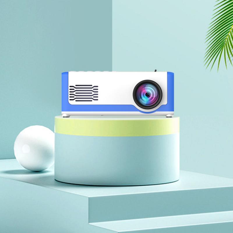 Mini Portable Mobile Phone Video Projector 3D Home Theater Portable Beamer Full HD 1920X1080P Video EU/US/UK/AU Plug Projector