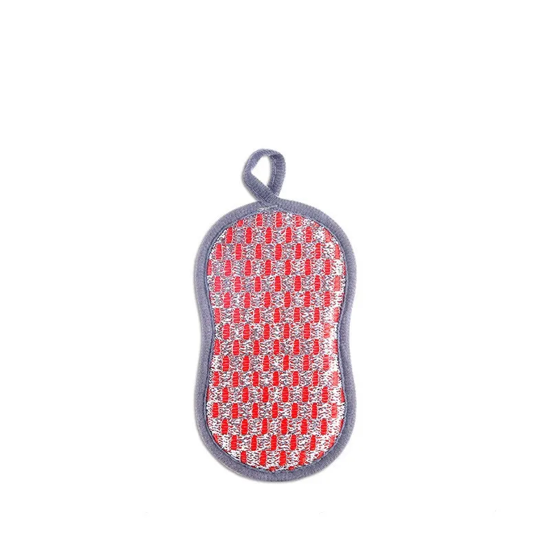 Anello in acciaio da cucina Magics Spugna per piatti Pulito strofinare Pentola Ruggine Macchie focale Kit per rimozione spugna Utensili da cucina: Grigio scuro