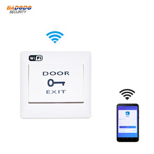 WiFi eWeLink APP remote control exit button wireless push button for access control