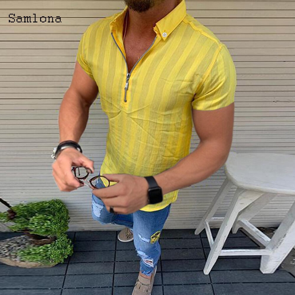 Plus koko 3xl miesten kesäpusero syksy rento paidat miesten alaslaskettava kaulus pitkähihainen tunika paita blusas topit