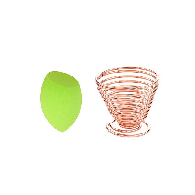 2 stuks/set cosmetische sponsjeshouder set professionele make-upspons foundation spons beauty tools accessoires water kalebasvormig: Stijl 11