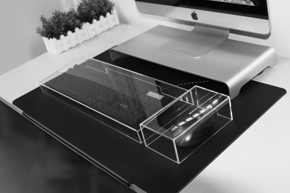 Keyboard Dust Proof Acrylic Cover For Mechanical Gaming Keyboard Capacitive Keyboard 104 Keys Keyboard Mouse Transparent Cover