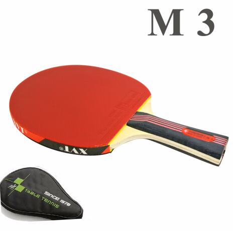 BOER 3 star Ready Made M3 Table Tennis Racket/ ping pong Racket/ table tennis bat: with cover FL