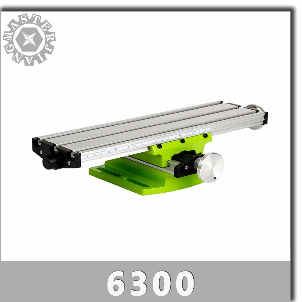 6300 diy worktable miniatura precisão multifunções fresadora bancada broca worktable x y-eixo ajuste coordenar tabela.