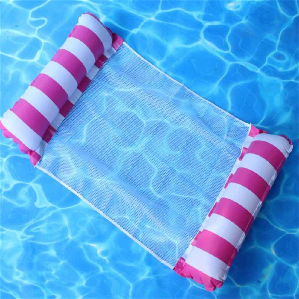 Canapé gonflable pliable à double usage, lit-balançoire avec filet, hamac, piscine, rangée de jouets, 11 styles: 6