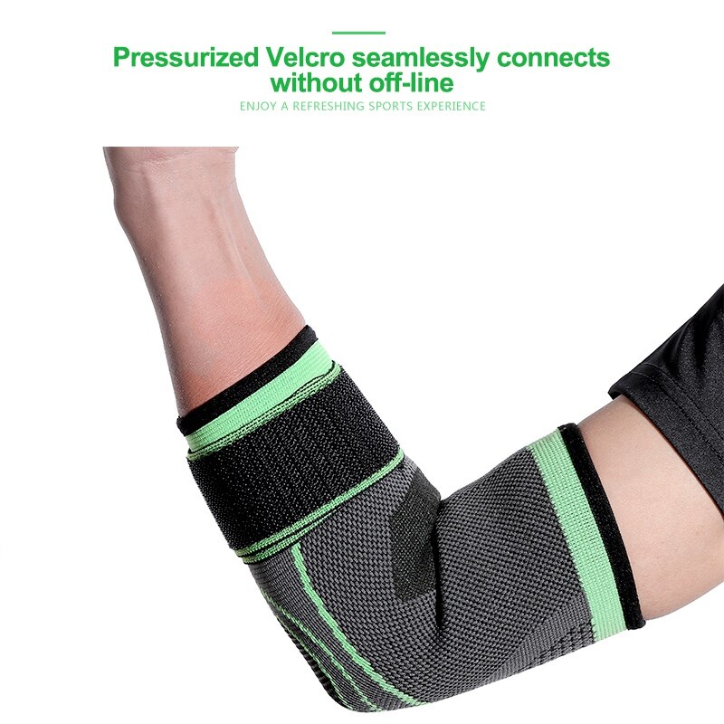 1Stck Bandage Tennis Ellenbogen Unterstützung Klammer Schutz Basketball Volleyball Atmungsaktive Verstellbare Ellenbogen Pads Sport Schützen Getriebe