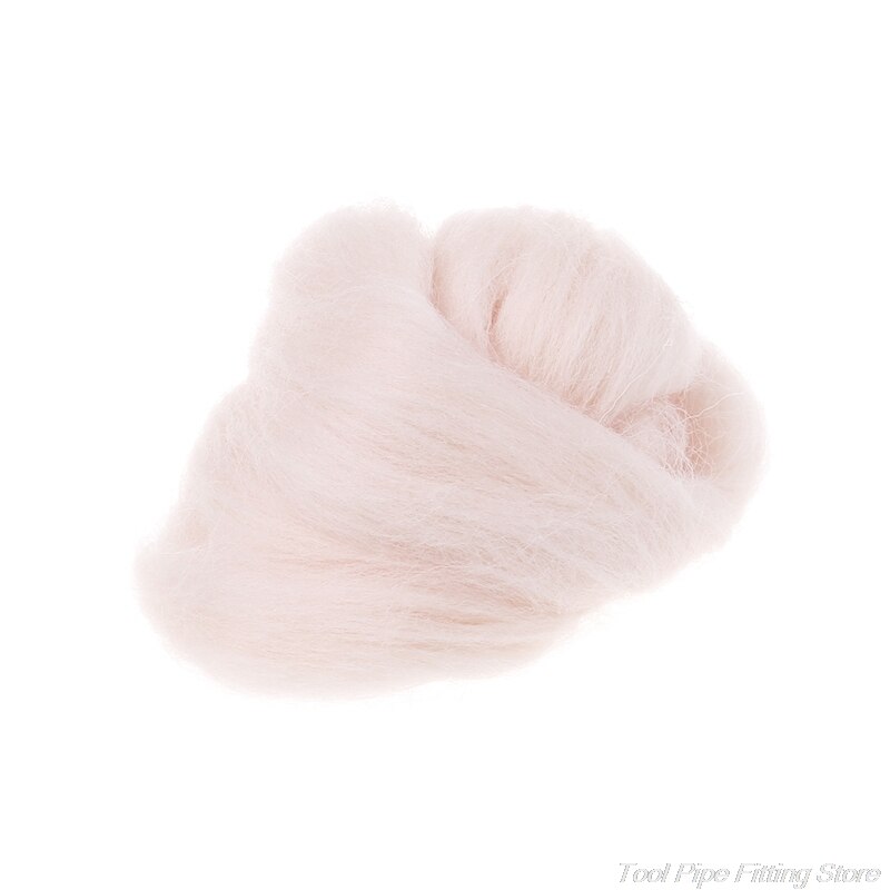 Mode Wol Corriedale Needlefelting Top Zwervende Geverfd Spinning Nat Vilten Fiber J27 21