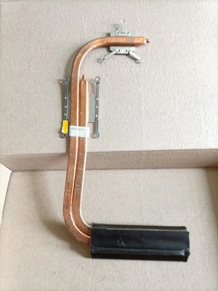 Original for Asus Laptop Heatsink Cooling Fan Cpu Cooler K53SV K53S X53SV A53S CPU Heatsink: Gold