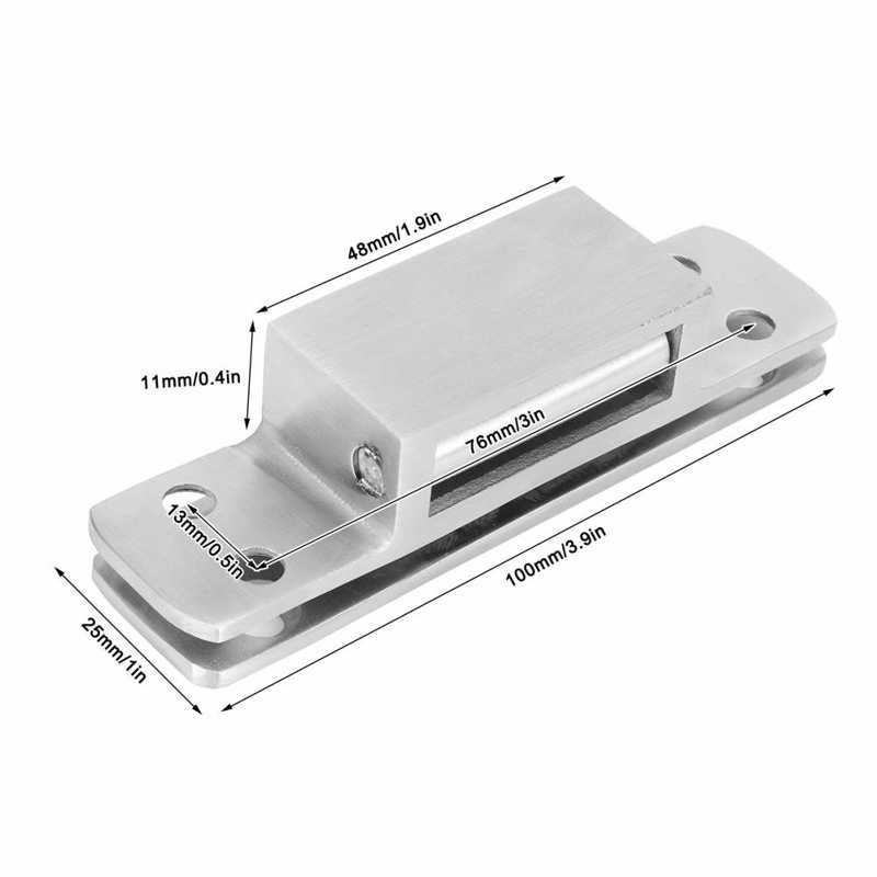 Heavy Duty Concealed Door Hinge Stainless Steel Hinges Household Furniture Hardware Fittings hinges for glass door