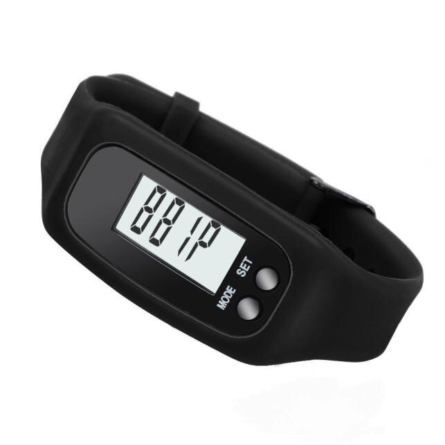 1PC Digital LCD Run Step Watch Fitness Bracelet Pedometer Calorie Counter Speed Distance Tracker For Outdoor Sport Equipment