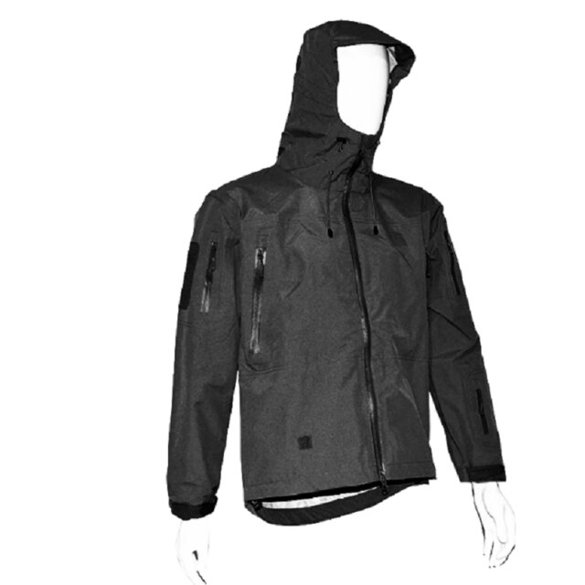 Chaqueta de campo PCU, impermeable, a prueba de viento, para Otoño e Invierno: BK / M
