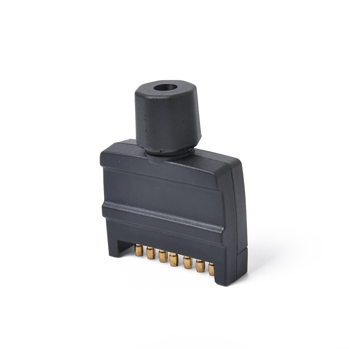 1pc Trailer Socket 12V 7 Pin Australian A1430 Electrical Converter Trailer Socket Plug Adapter Truck RV Boat Car Vehicle