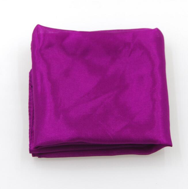 Ultradunne Magic zijden sjaal Goocheltruc speelgoed zijden verschijnen 5 stks/partij 15x15cm voor magic prop