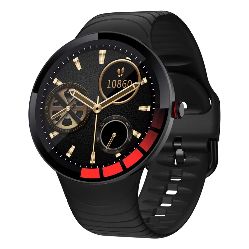 VODOOL Smartwatch - 1.28" Touchscreen - Fitness Tracker - Heart Rate & Sleep Monitor - Alloy Case