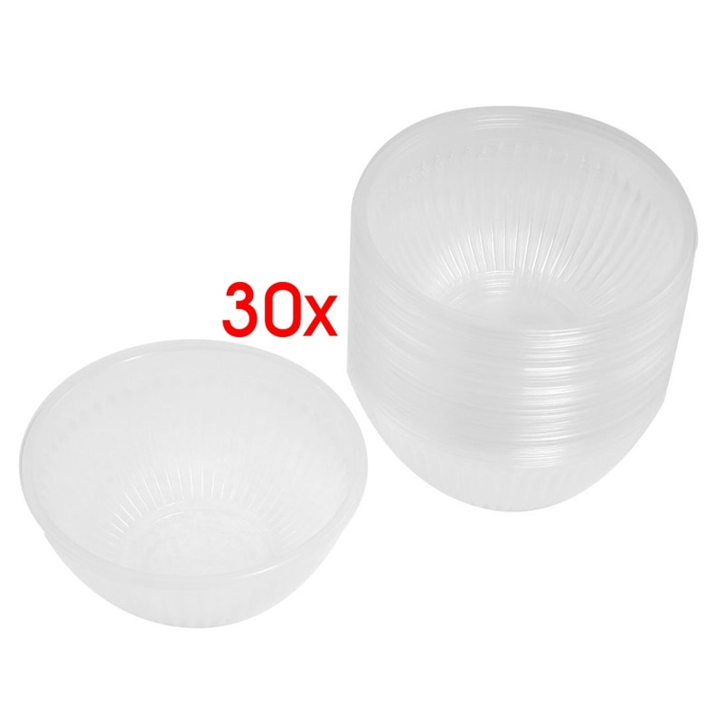 Plastic Rice Dish 30 Pcs 4.1
