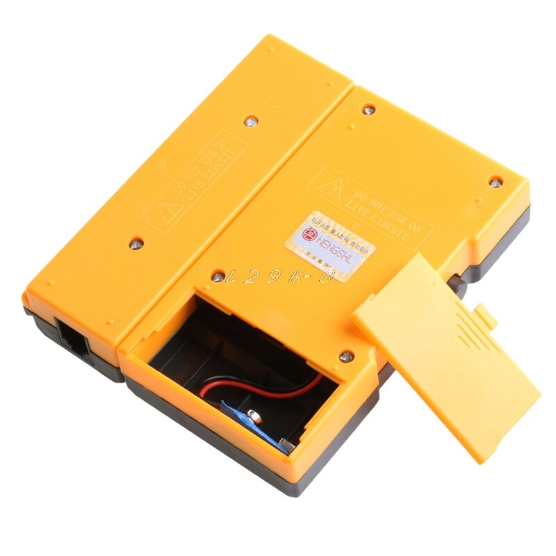 468VR Speed Compute Network Cable Tester RJ45 + RJ11 Lan Wire Ethernet