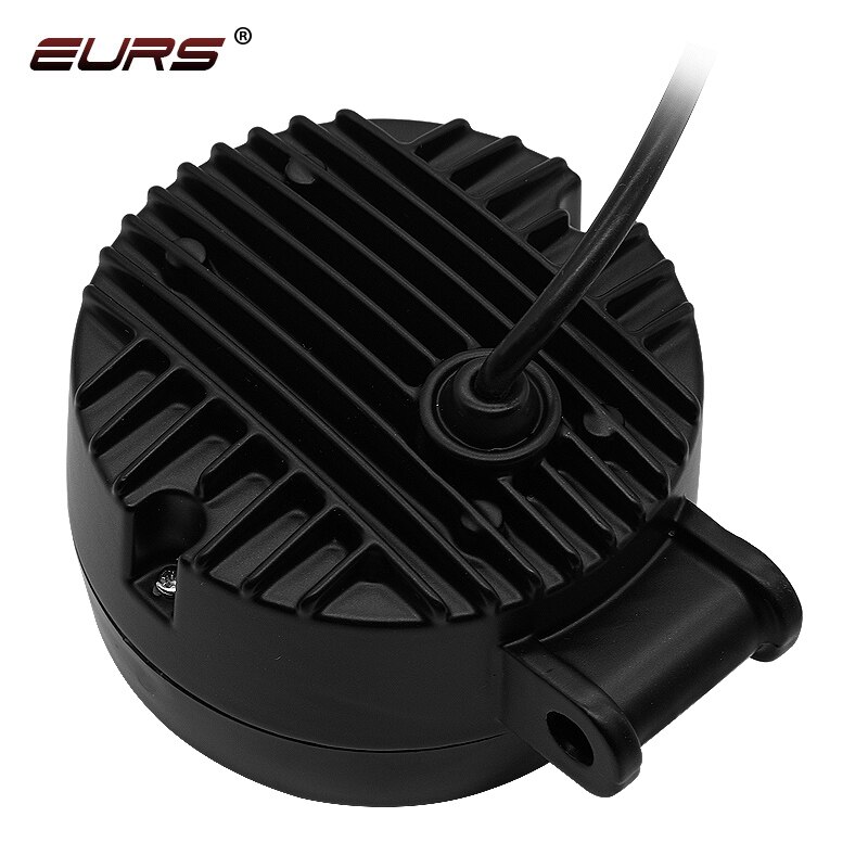 EURS 3inch LED Headlights DRL Angel eyes Spotlight Accessories headlamp 20W LED Motorcycle Spot 2000lm Halo Ring White Red Blue