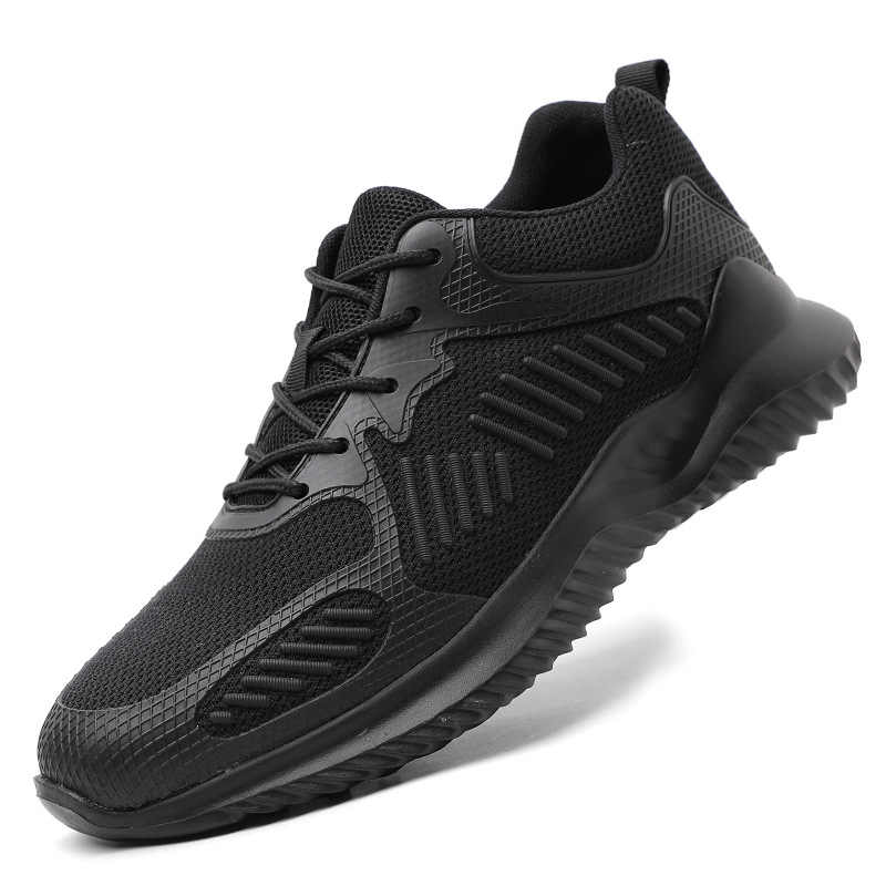 Unzerstörbare arbeitsschuhe mit stahlkappe, durchtrittsichere sneaker, industriesicherheitsschuhe, draussen-schutzstiefel: 46