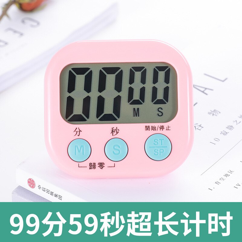 Students Exam Timer Timer Household Kitchen Magnetic Adsorption Reminder Small and Convenient Tomato Timer
