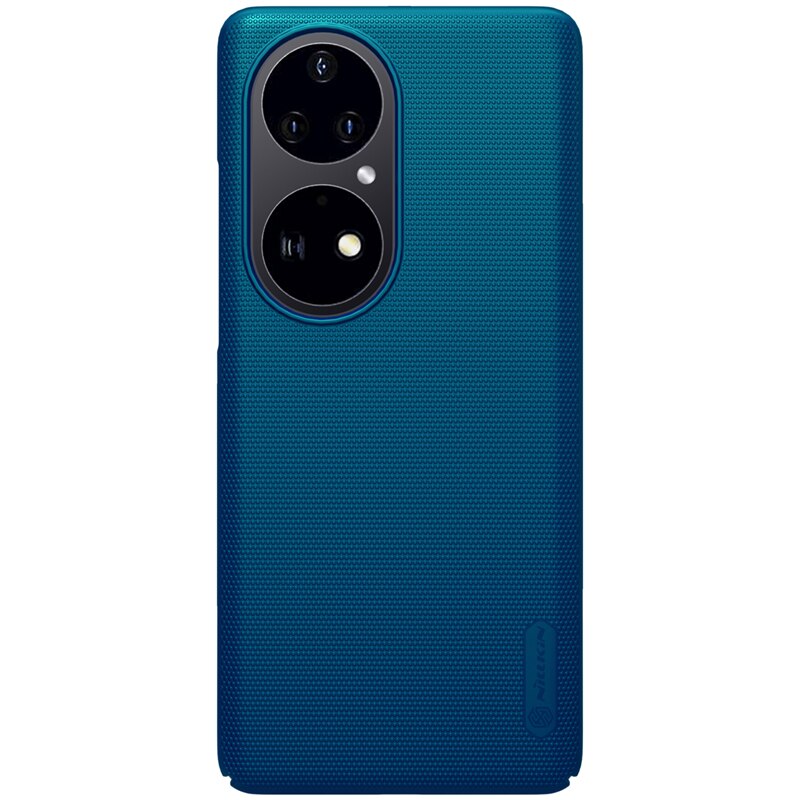 Nillkin schutzhülle für huawei  p50 Profi, rückseite, kameraschutz, objektivschutzhülle für huawei  p50 5g: Für huawei  p50 / Gefrostetes blau