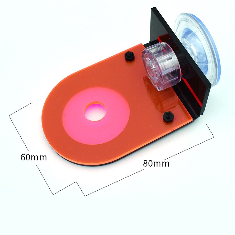 Fluorescence Coral Frag Rack Acrylic Cultivating Coral Holder Bracket LPS Bracket Mount Tool Marine Reef Tank Landscaping: Red single