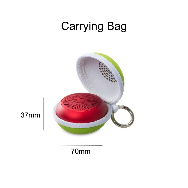 Ewa  a110 mini draagbare bluetooth speaker waterdichte badkamer douche speaker tws kleine metalen draadloze kolom met draagtas