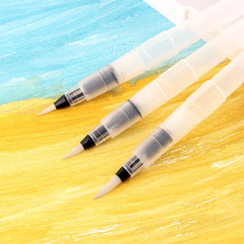 Artists Watercolour Brush Pens Set, 20-72 Vibrant Colours, Premium Real Soft Brush Tip Paint Markers Plus Water Blending Pen