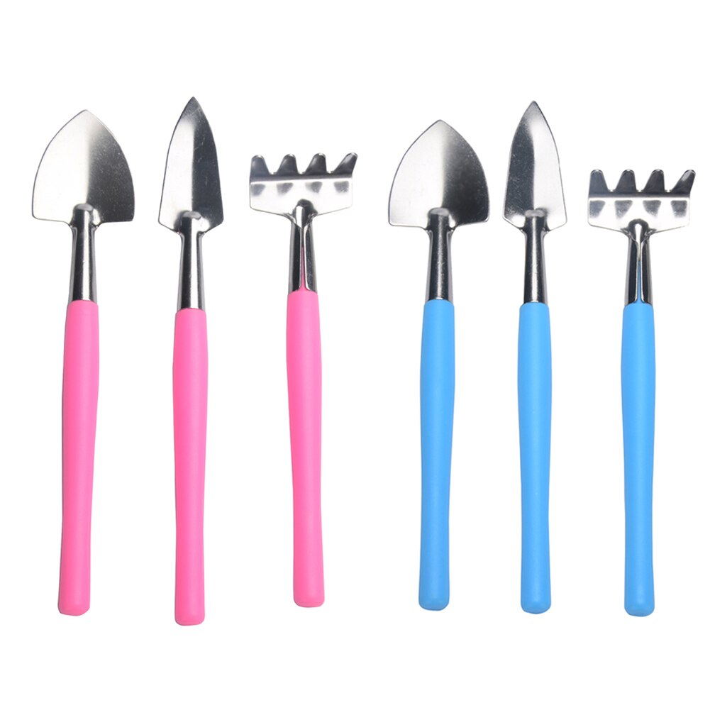 Flowers Potted Plant Garden Tools Potted Plants Gardening Tools Wood Handle Stainless Steel Shovel Rake Spade Set