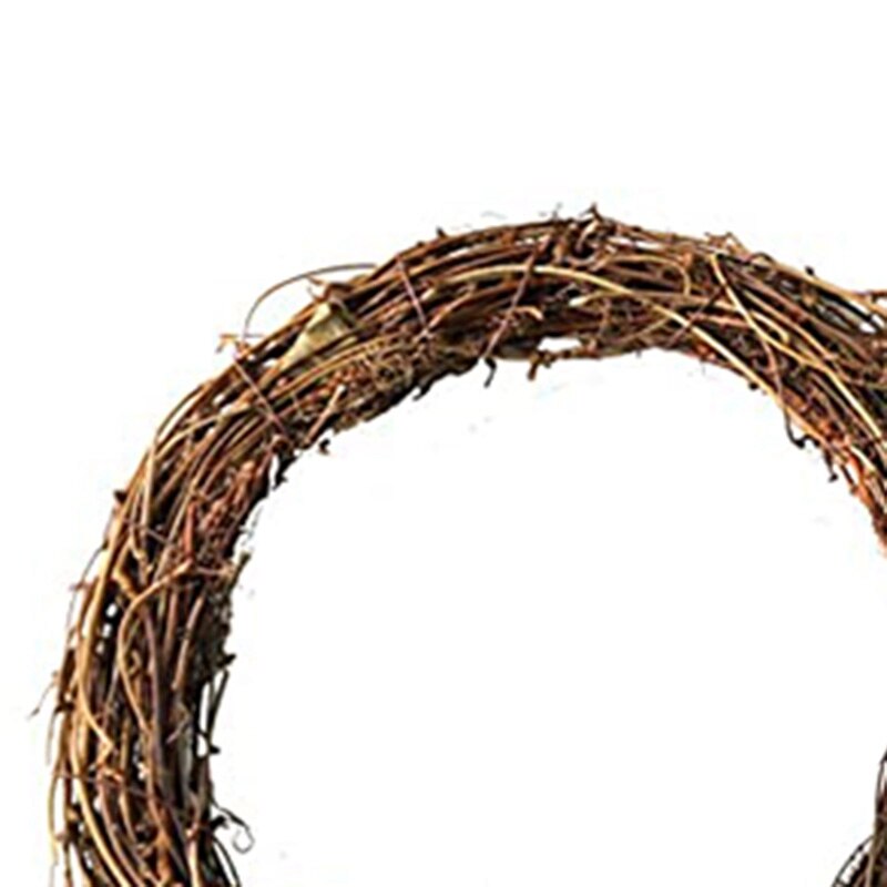 3PCS Christmas Vine Ring DIY Crafts Natural Grapevine Wreaths 10 Inch