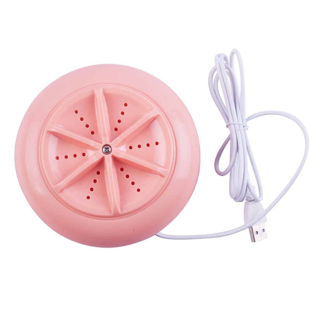 Mini lavadora portátil de 10W, lavadora de turbina giratoria, para viajes, Camping, RV