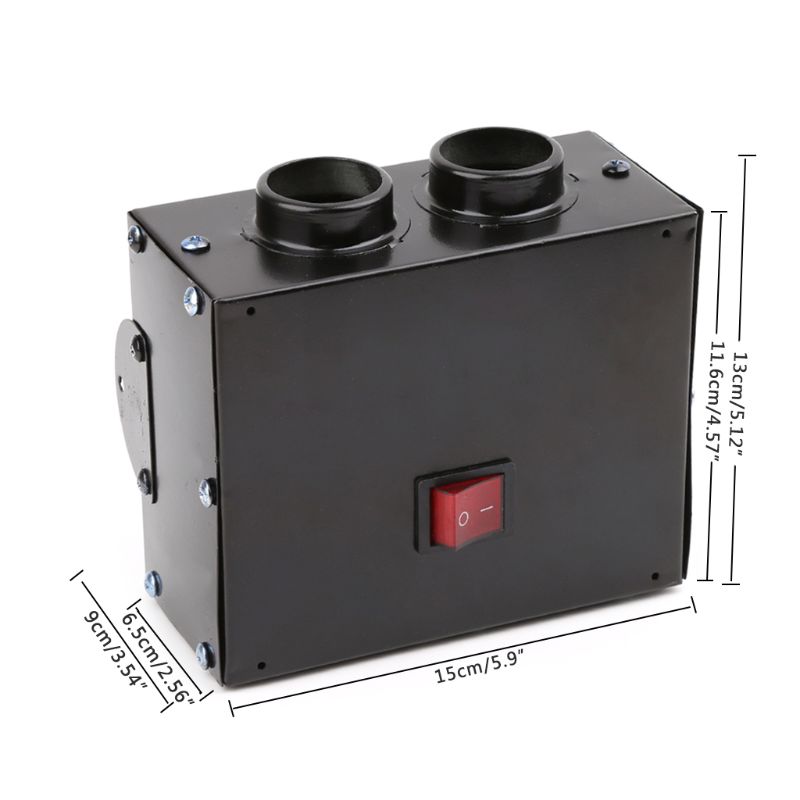 Car truck 600W 12 / 24V fan heater heating winter warm windshield defroster defogging deicing instant heater