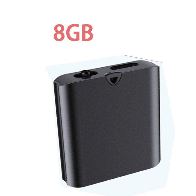 Q63 Audio Recorder Noise Reduction High-definition Mp3 Player Record Mini Intelligent Activation Digital Recording: blue