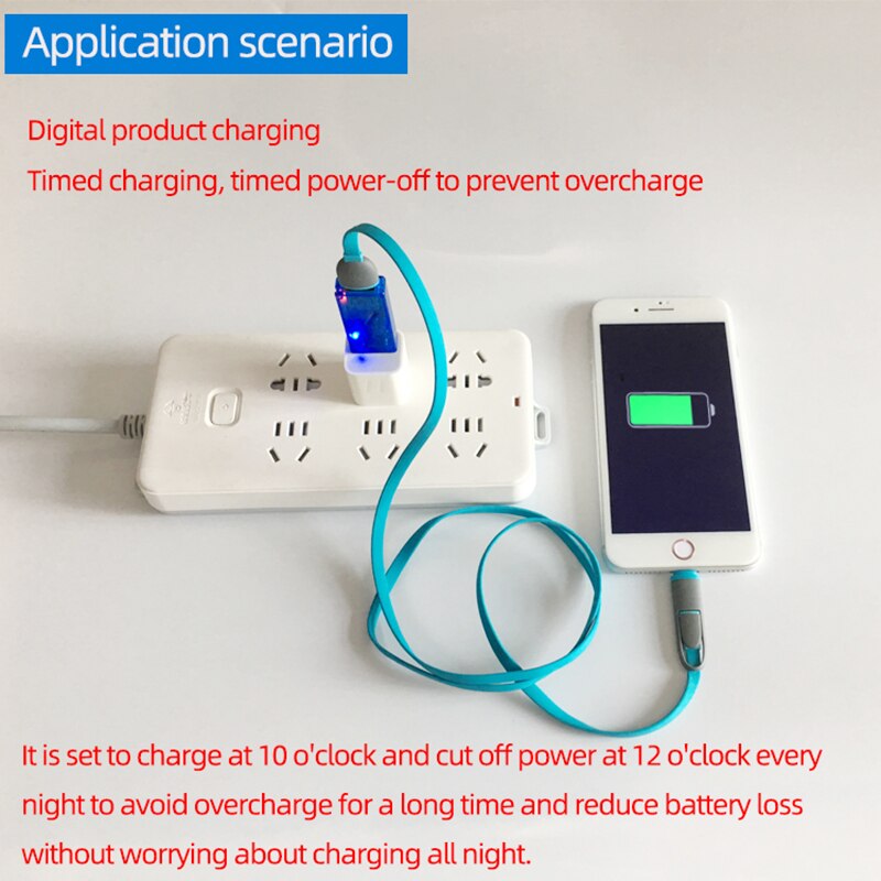 Smart Home USB timing switch WIFI APP control Timed loop delay Phone remote control 5V-20V