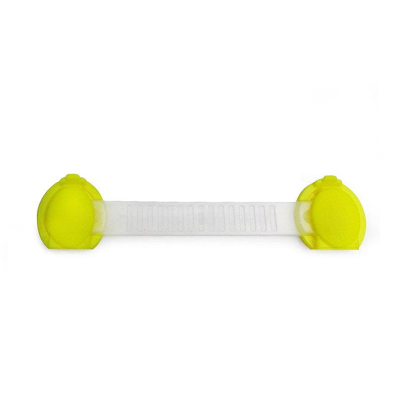 Verrous de sécurité en plastique pour enfants, 3 à 10 pièces, Protection pour bébés, verrous de sécurité pour enfants, armoires, produit à l'épreuve des enfants: 5 PC Yellow
