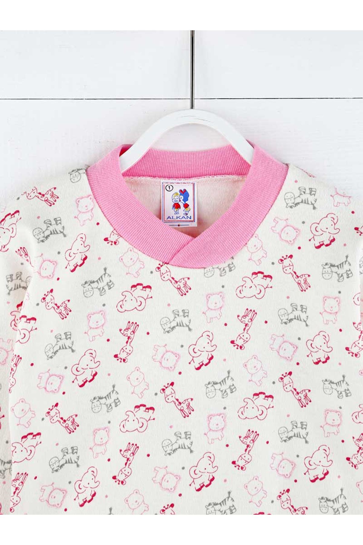 Roze Vrouwelijke Kind Nachtkleding Set