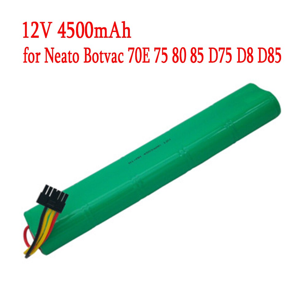 Upgrade 4500mAh 12V 4.5Ah Ni-MH Battery for Neato Botvac 70E 75 80 85 D75 D8 D85 Vacuum Cleaners Rechargeable Battery