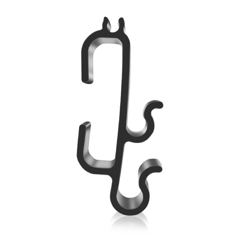 VR Cable Clamp Cord Buckle Data Cable Fixer Earphone Cord Clip VR Accessory for Oculus Quest 2 Link Standard VR Headset: Black