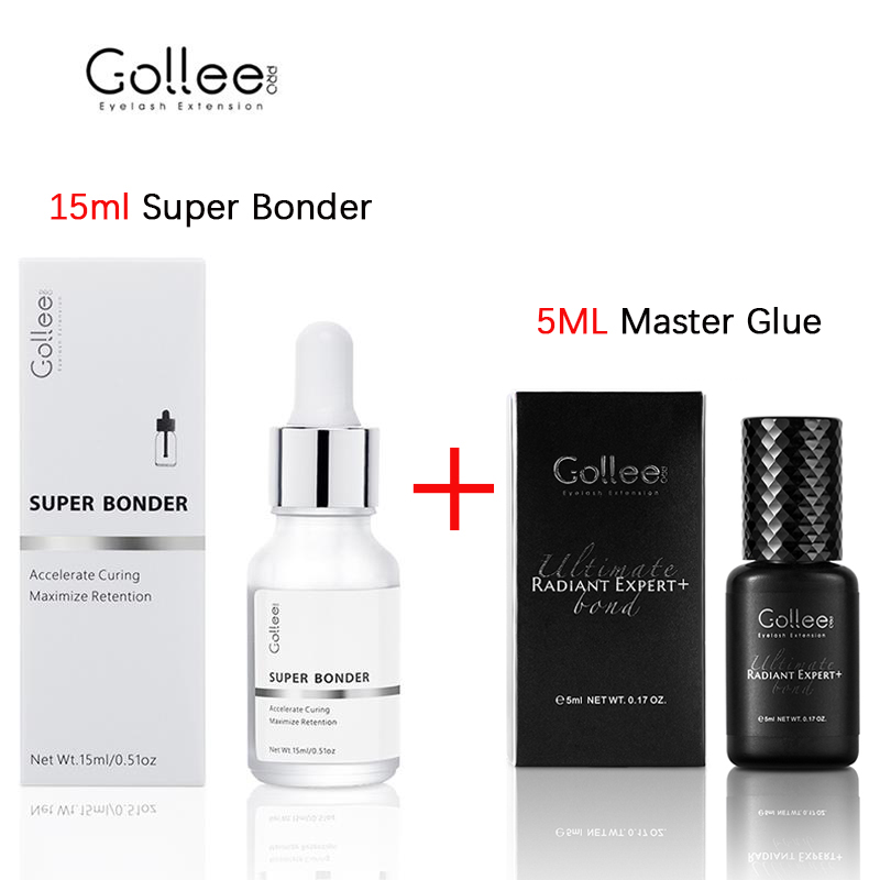 Gollee Eyelash Glue 0.5s Fast drying lashes glue for Salon Artist Eyelash Extensions Glue Profession eyelash extension supplies: Indigo