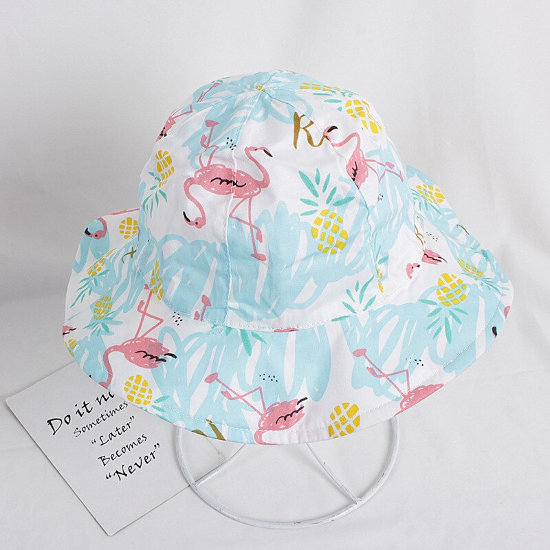 Graffiti freundlicher hüte Schlüsselband fischer hüte sommer atmungs sonnenschirm Baby hüte