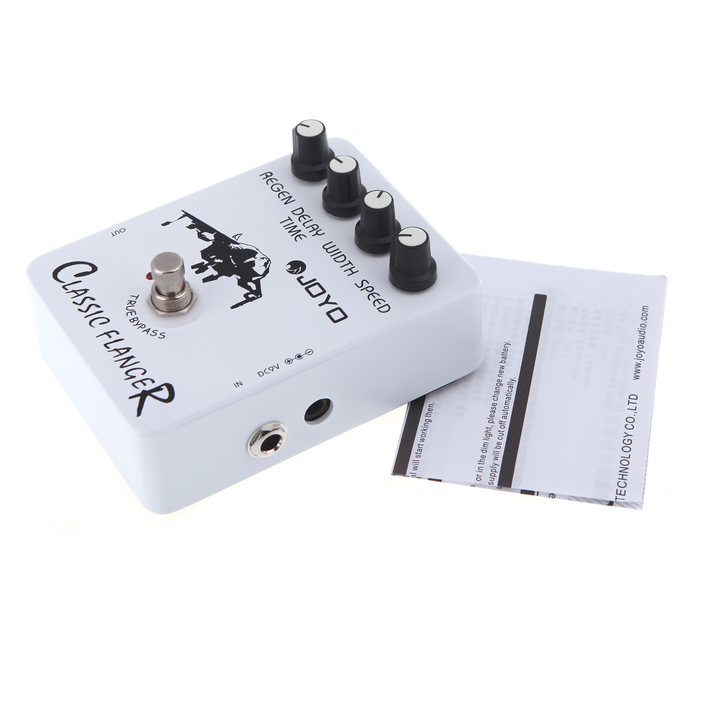 Joyo JF-07 Classic Flanger Gitaar Effect Pedaal Met True Bypass: Default Title