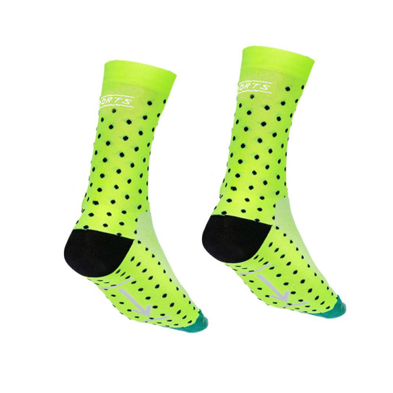 Calcetines deportivos para ciclismo , de , transpirables, para andar en baloncesto, correr, Media bicicleta, 1 par
