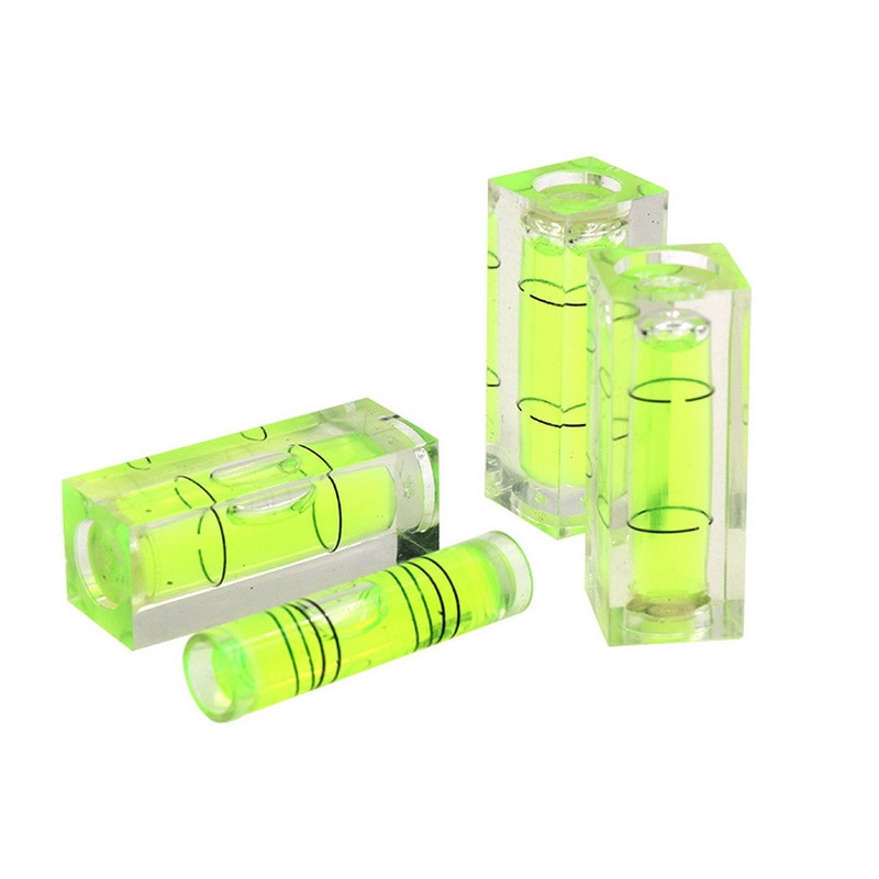 Mini T-Type Spirit Level Mini Plastic Bubble Level Acrylic Leveler Acrylic Measuring Level Adjustment