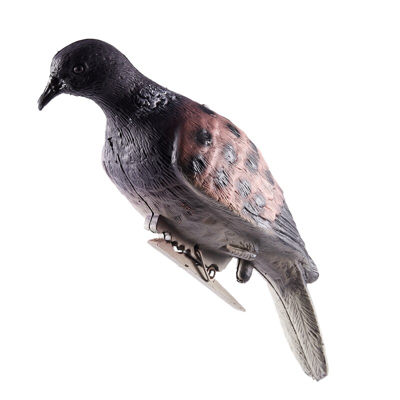 1pc caça pomba assustar proteger jardim pombo chamariz biônico animais isca de caça ao ar livre aves chamariz acessório